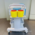 Chariot détachable de traitement de rambarde d&#39;ABS en acier d&#39;hôpital